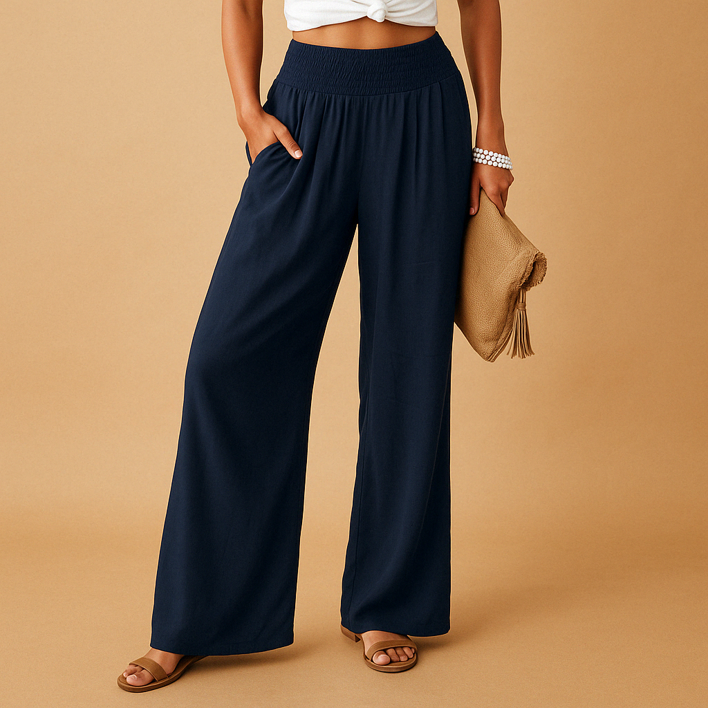 Pantalon ample décontracté