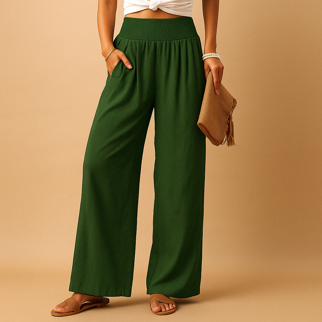 Pantalon ample décontracté