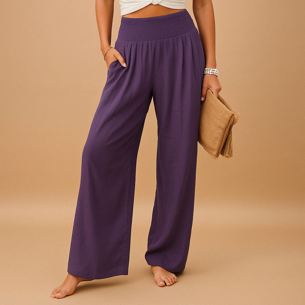 Pantalon ample décontracté