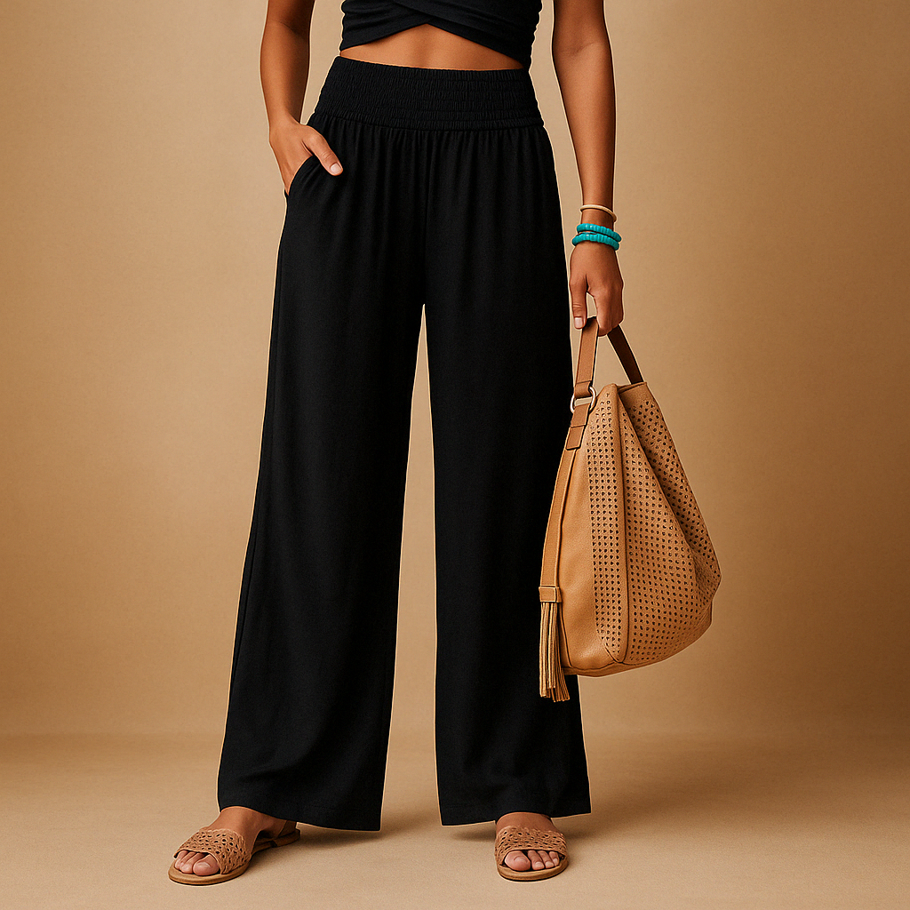 Pantalon ample décontracté