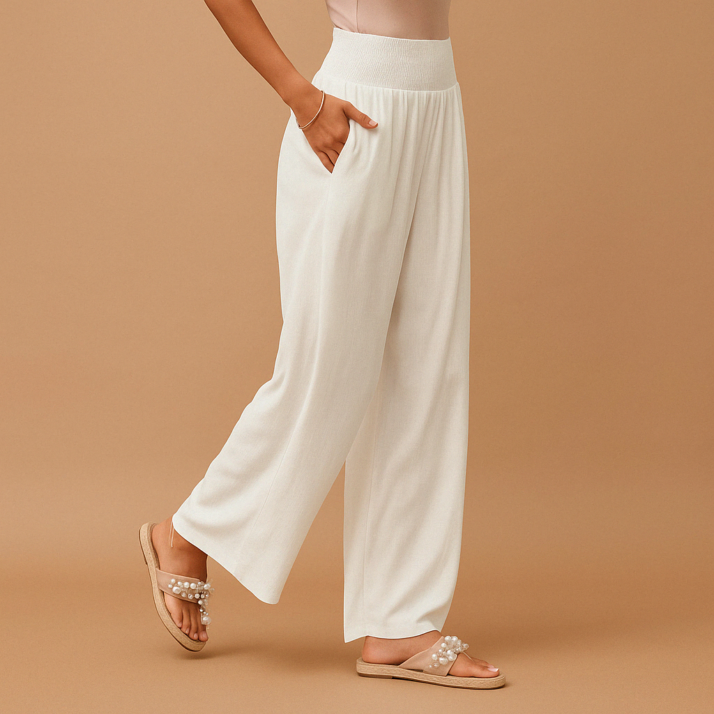 Pantalon ample décontracté