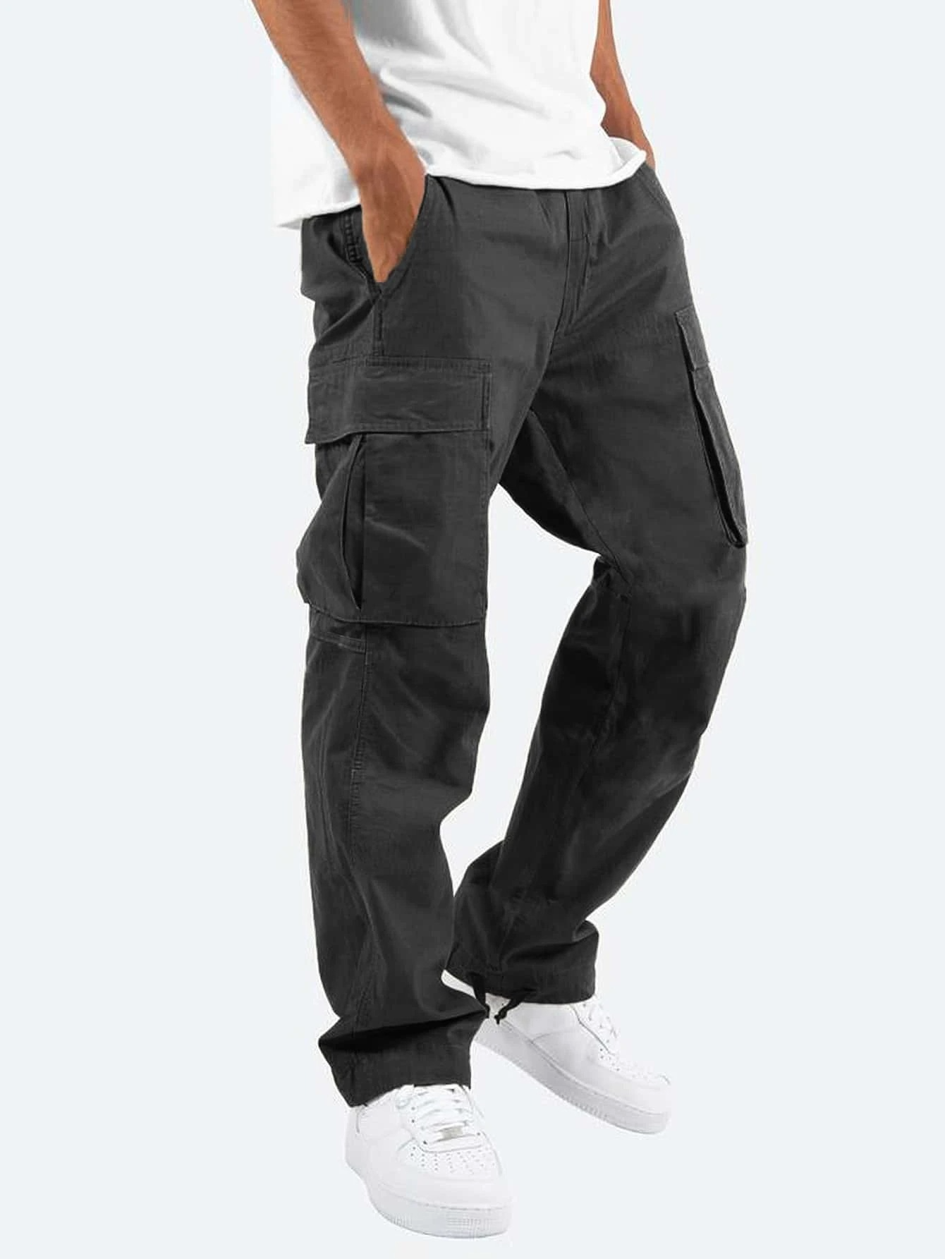 Pantalon cargo coupe décontractée pour homme
