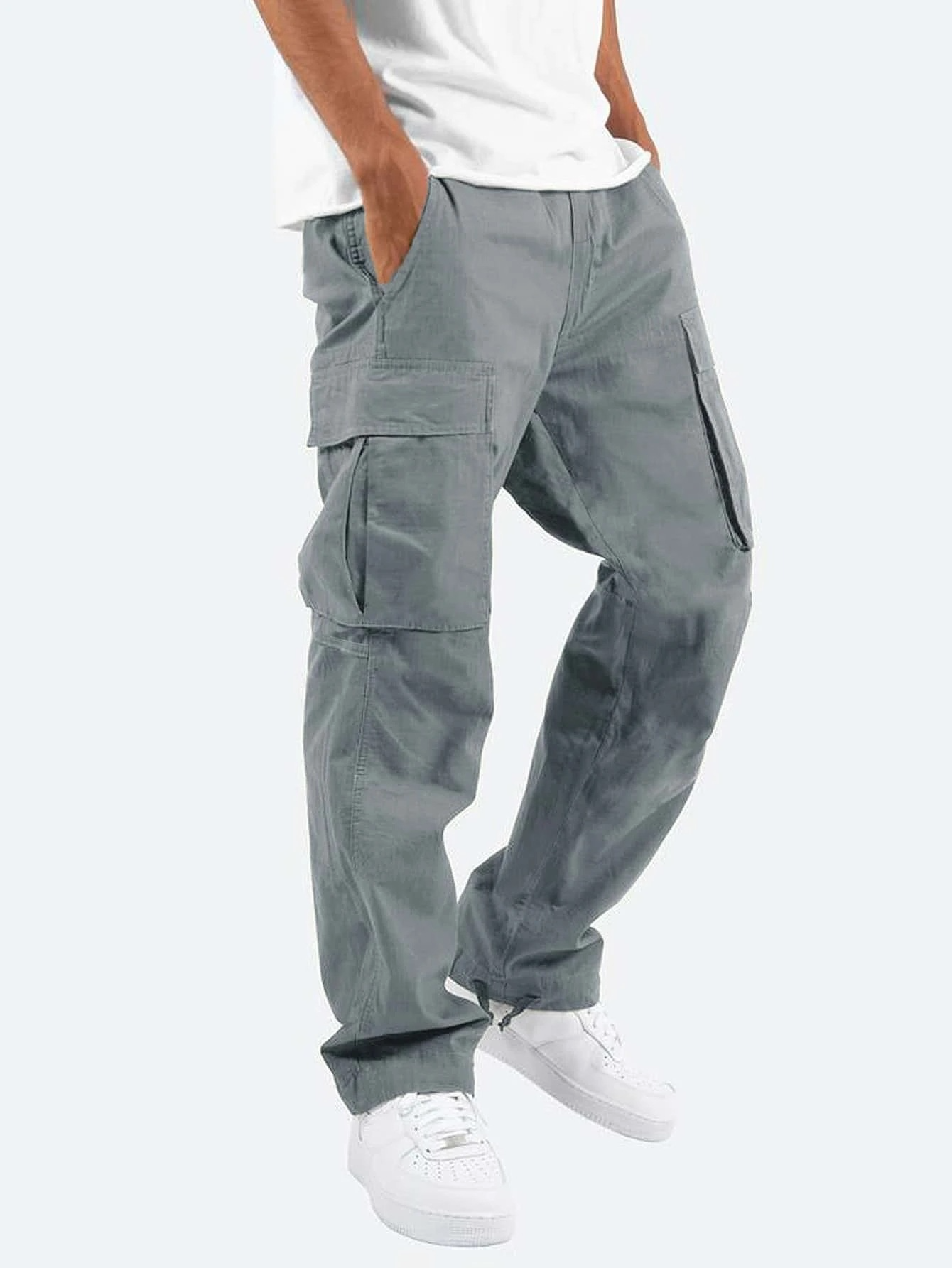 Pantalon cargo coupe décontractée pour homme
