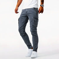 Pantalon cargo homme coupe skinny