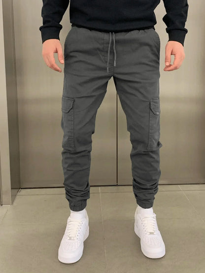 Pantalon cargo slim pour homme