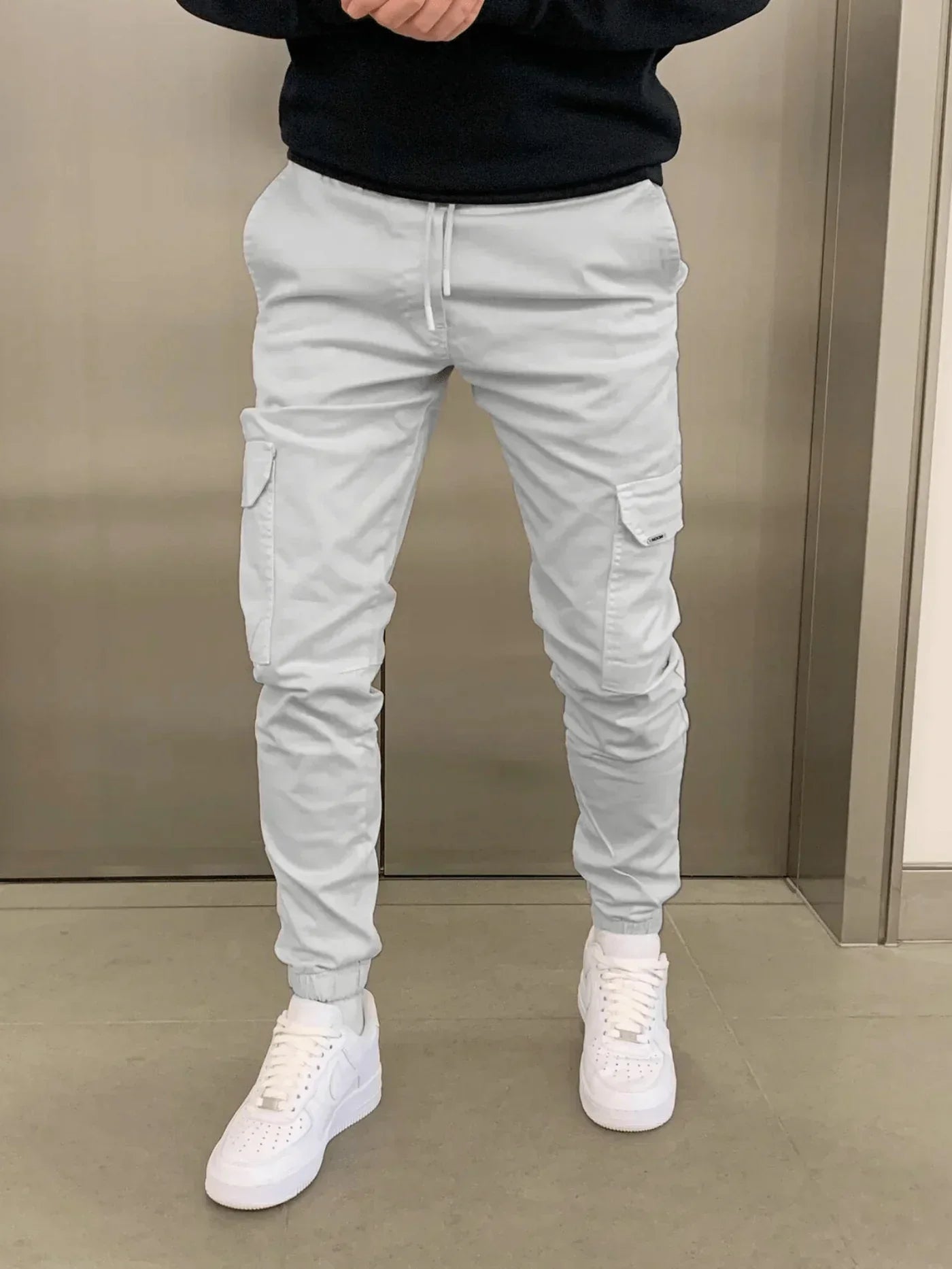 Pantalon cargo slim pour homme