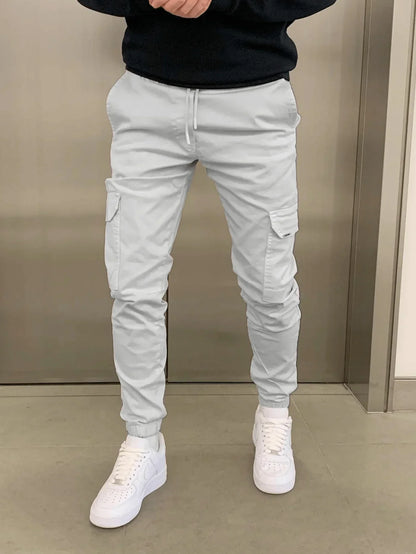 Pantalon cargo slim pour homme