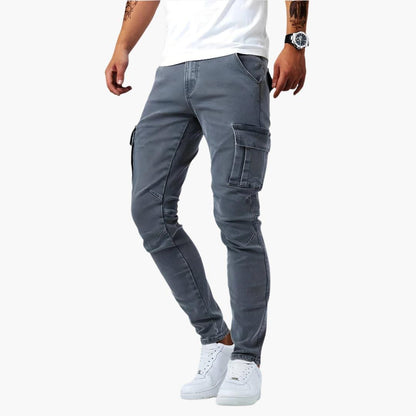 Pantalon cargo slim pour homme