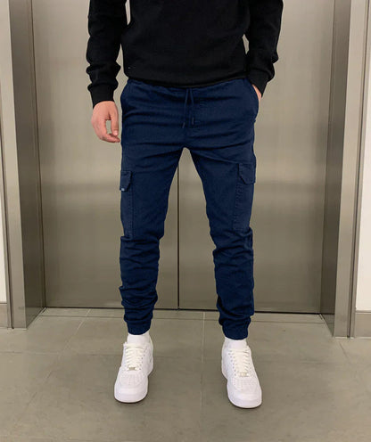 Pantalon cargo slim pour homme