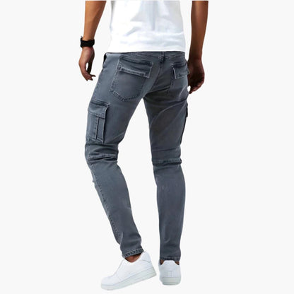 Pantalon cargo slim pour homme