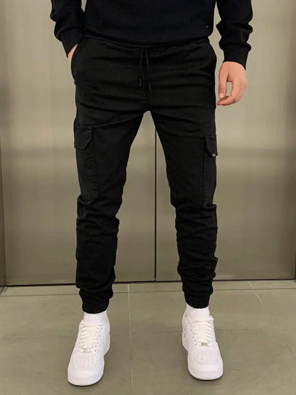 Pantalon cargo slim pour homme