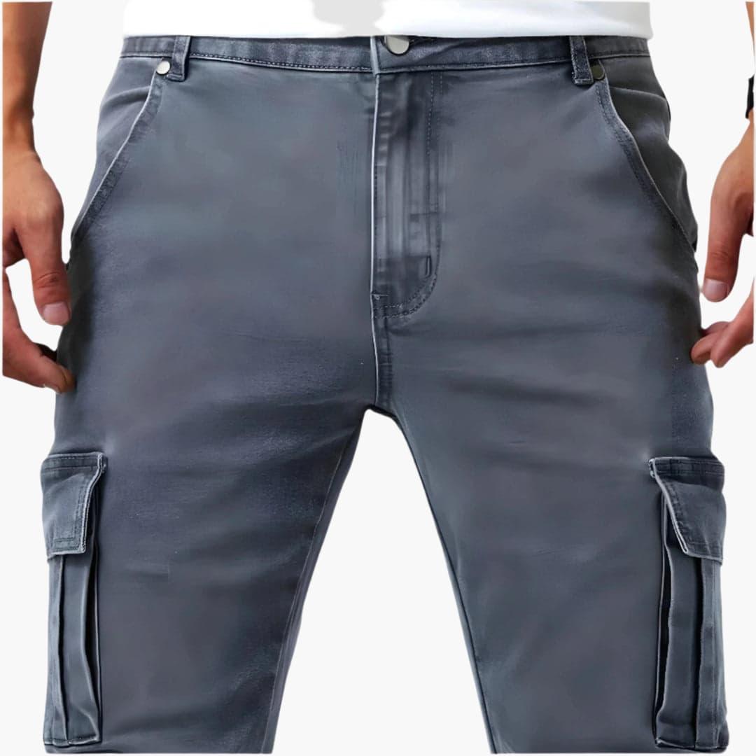 Pantalon cargo slim pour homme