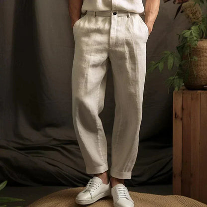 Pantalon casual pour homme à coupe décontractée
