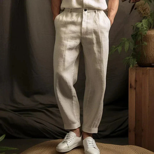 Pantalon casual pour homme à coupe décontractée