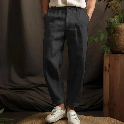 Pantalon casual pour homme à coupe décontractée