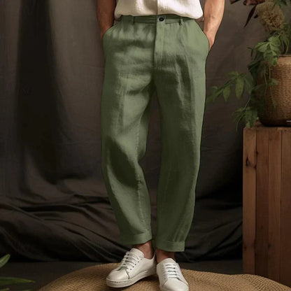 Pantalon casual pour homme à coupe décontractée