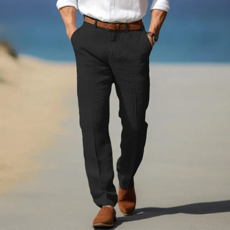 Pantalon chino coupe droite pour homme