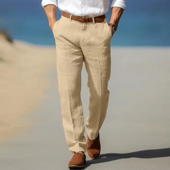 Pantalon chino coupe droite pour homme