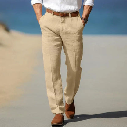 Pantalon chino coupe droite pour homme