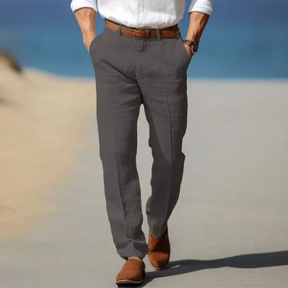 Pantalon chino coupe droite pour homme