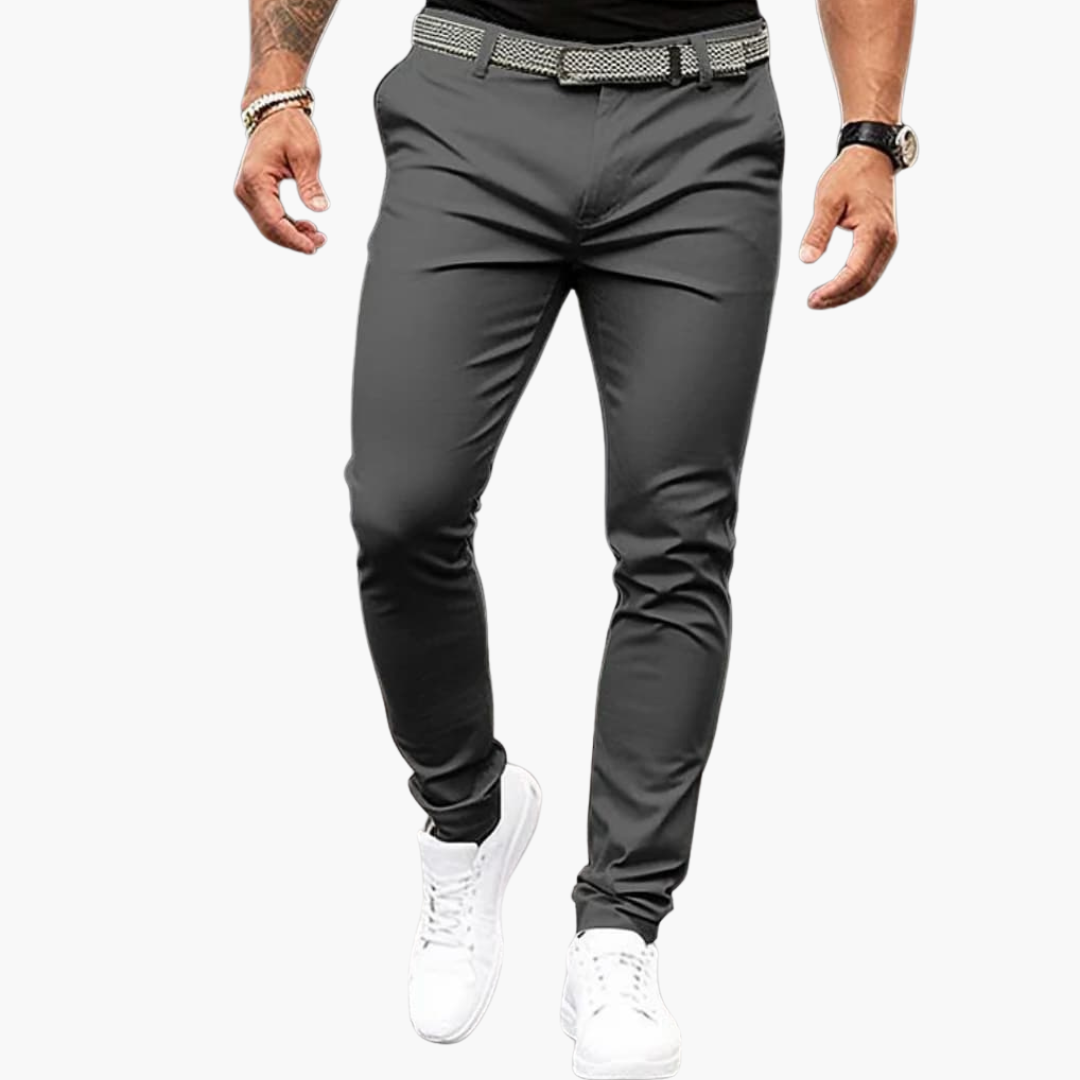 Pantalon chino slim pour homme