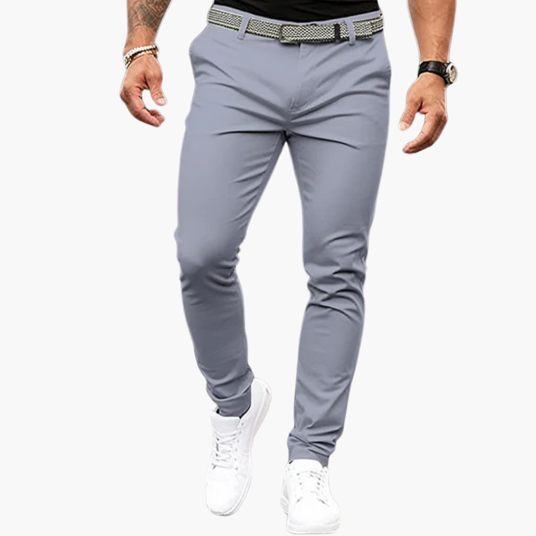 Pantalon chino slim pour homme