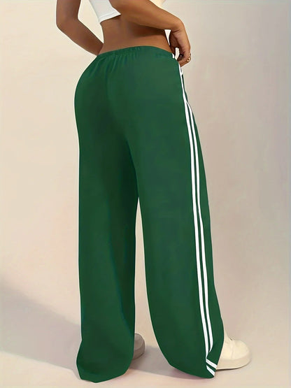 Pantalon de survêtement à jambes larges pour femme