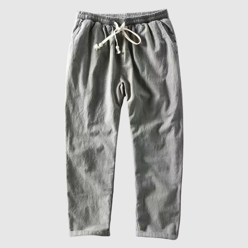 Pantalon décontracté raccourci pour homme