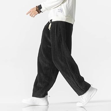 Pantalon en velours côtelé classique et confortable