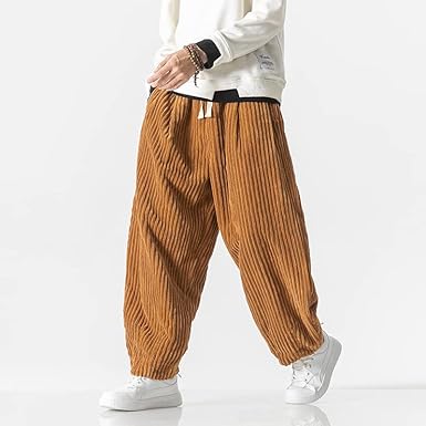 Pantalon en velours côtelé classique et confortable
