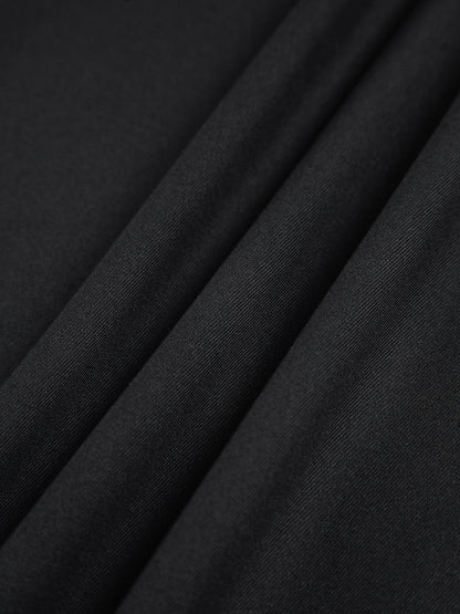 Pantalon femme taille haute à pinces à jambes larges