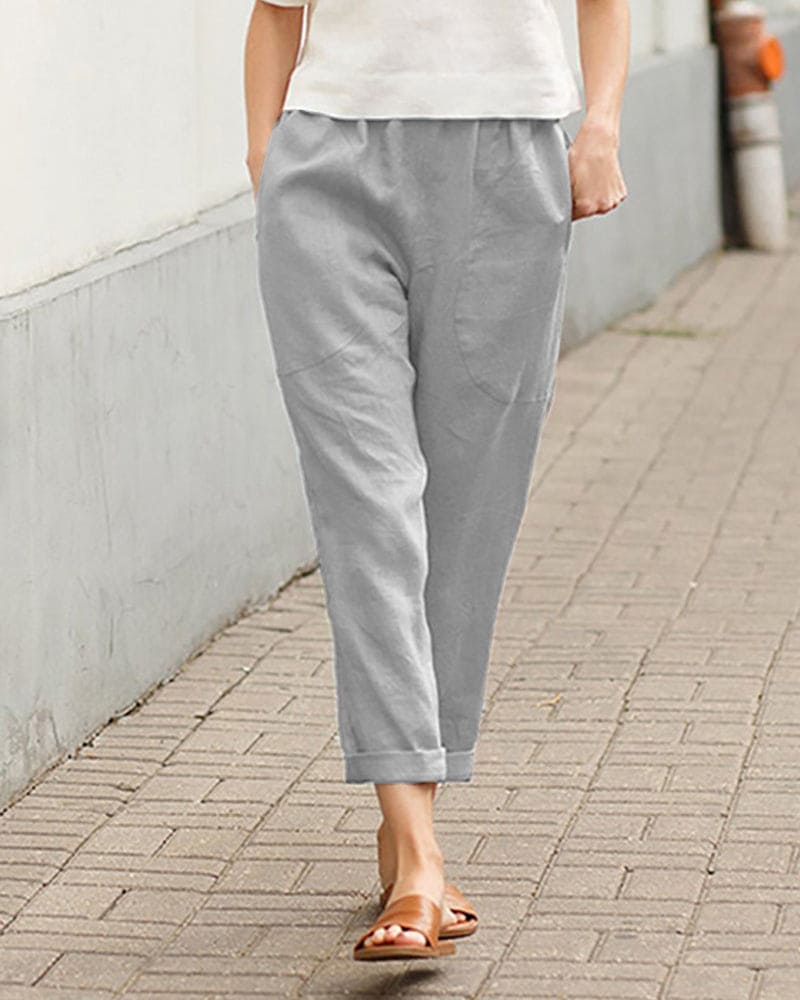 Pantalon léger coupe décontractée - respirant et confortable