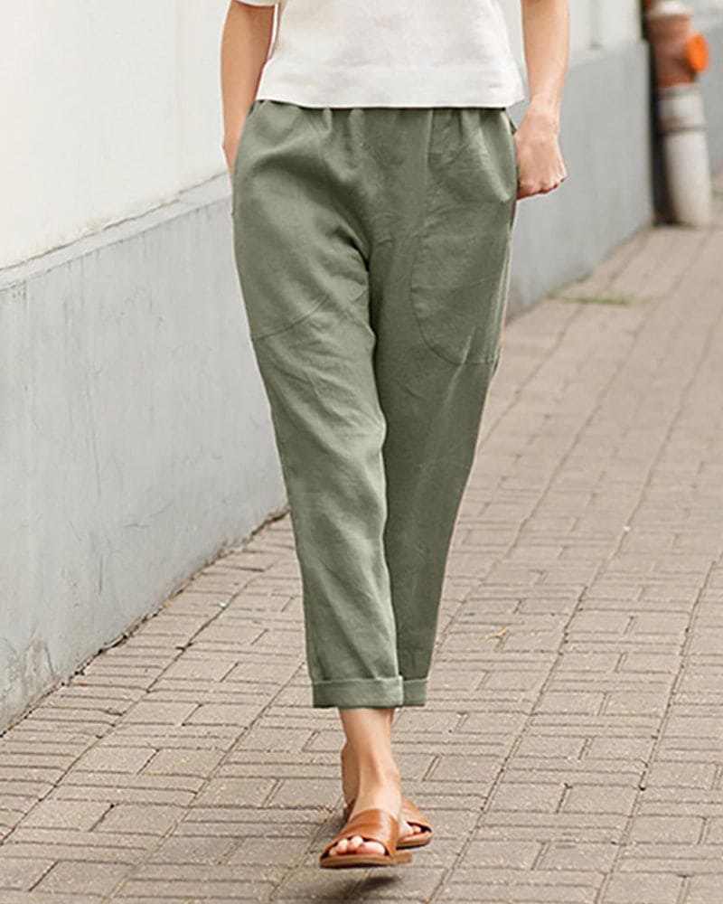 Pantalon léger coupe décontractée - respirant et confortable