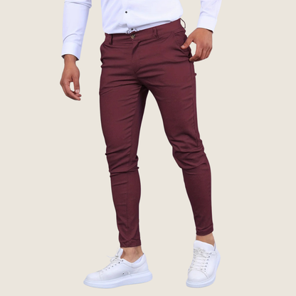 Pantalon slim 7/8 pour homme
