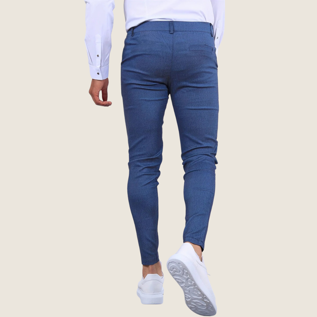 Pantalon slim 7/8 pour homme