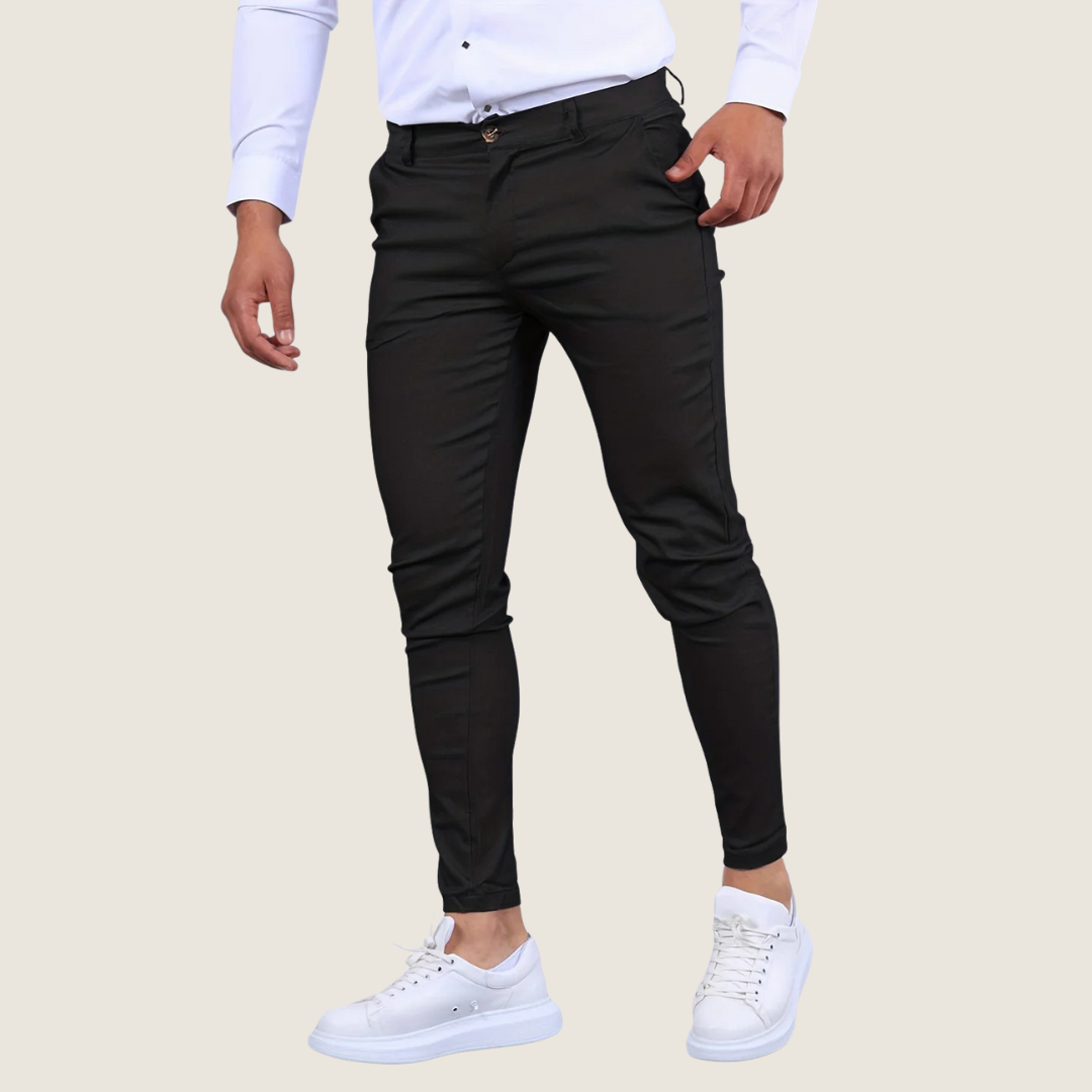 Pantalon slim 7/8 pour homme