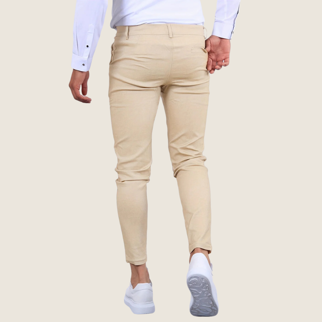Pantalon slim 7/8 pour homme