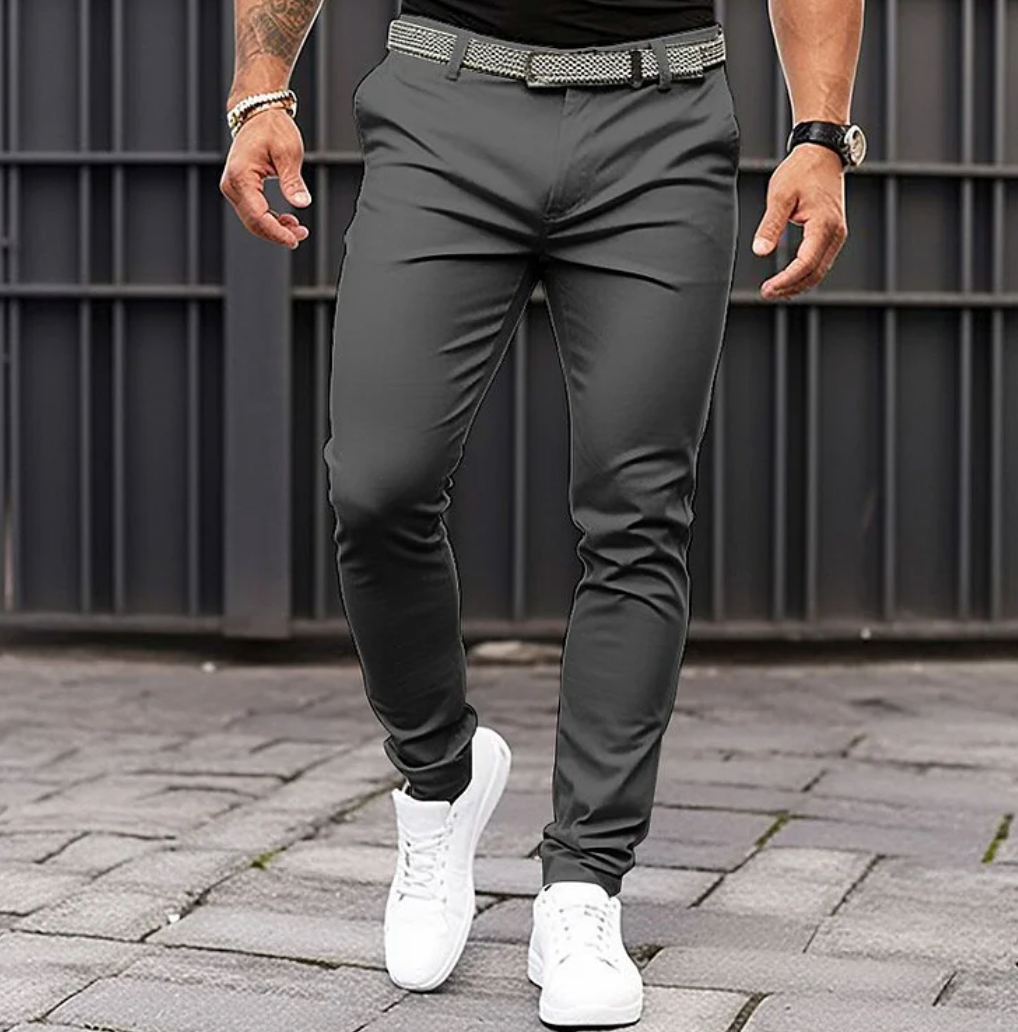Pantalon slim élégant pour homme