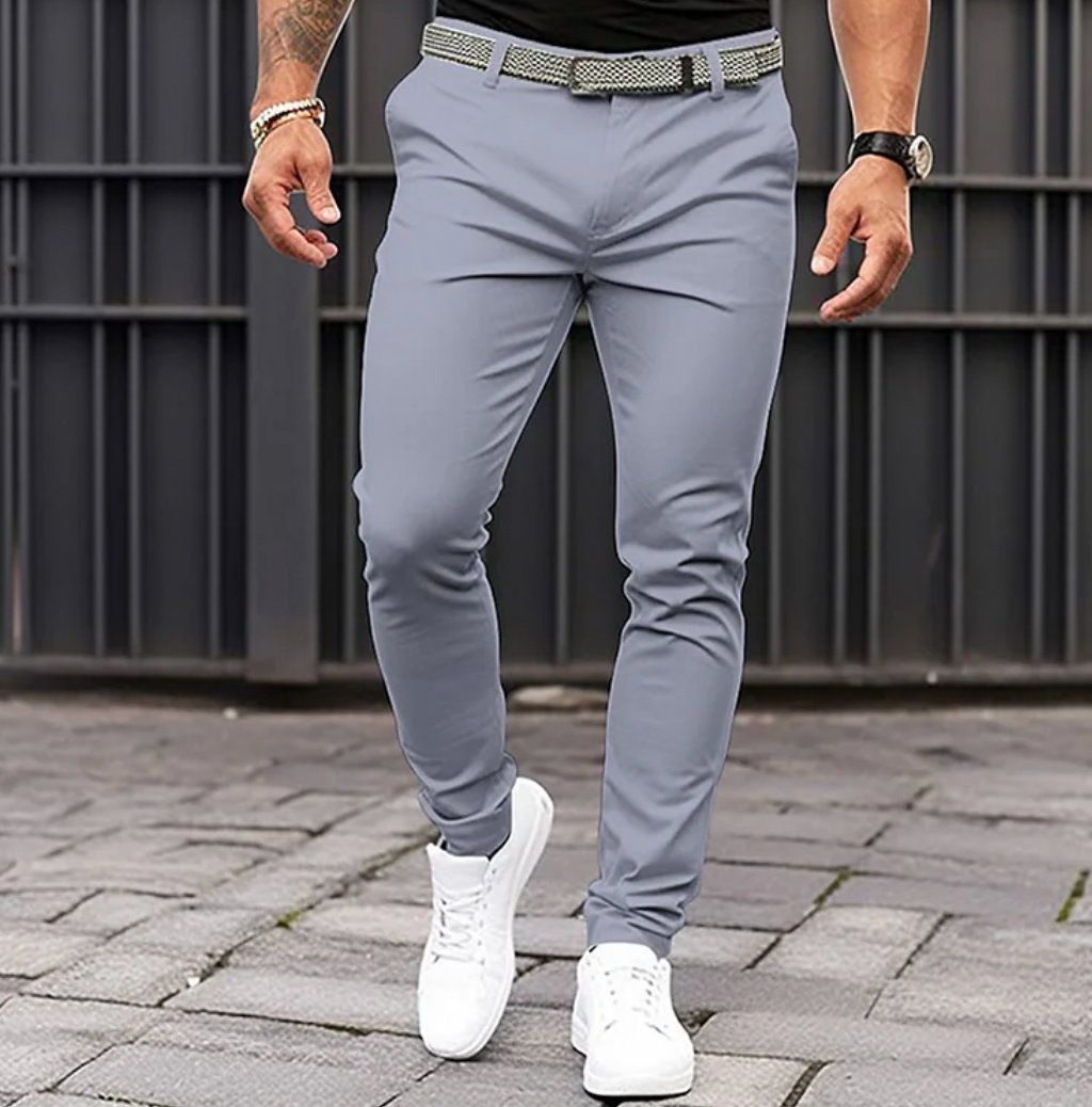 Pantalon slim élégant pour homme