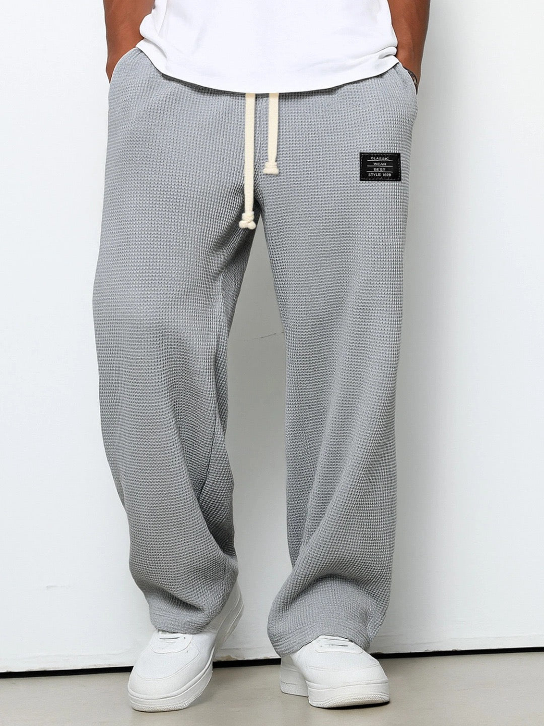 Pantalons à jambes larges pour homme