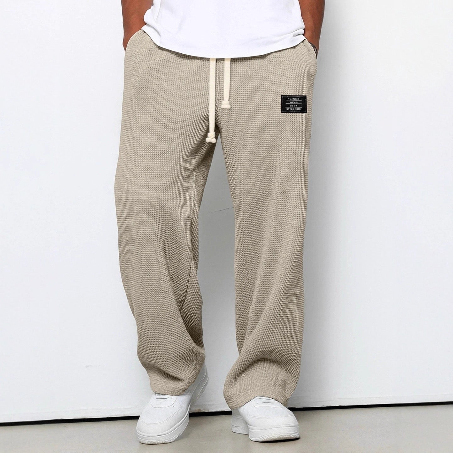 Pantalons à jambes larges pour homme
