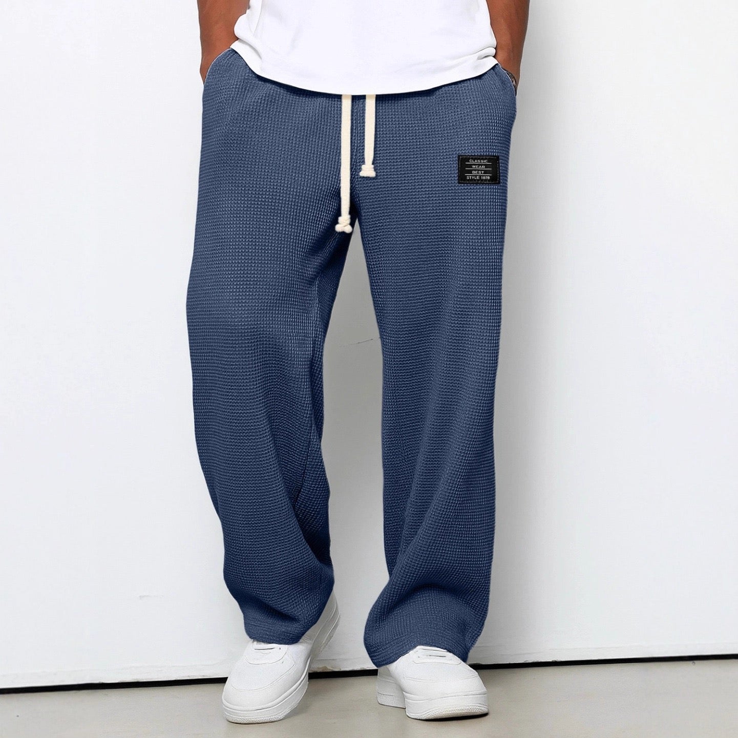 Pantalons à jambes larges pour homme