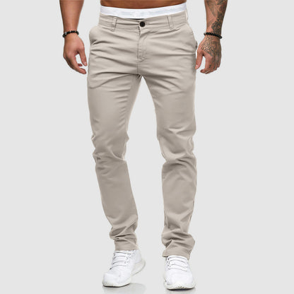Pantalons chino slim pour homme