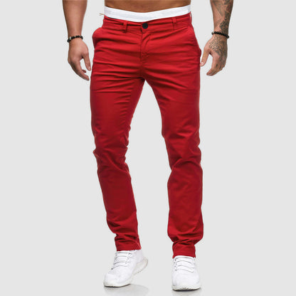 Pantalons chino slim pour homme