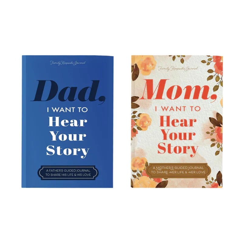 Papa, je veux entendre ton histoire | Livre édition héritage | Plus de 250 questions