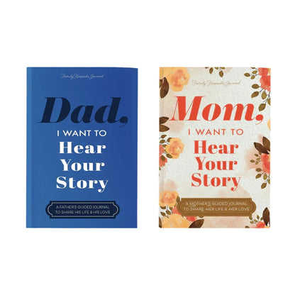 Papa, je veux entendre ton histoire | Livre édition héritage | Plus de 250 questions
