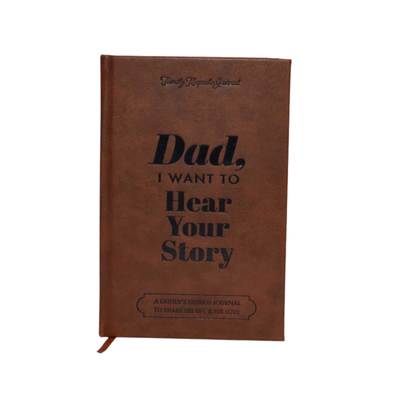 Papa, je veux entendre ton histoire | Livre édition héritage | Plus de 250 questions