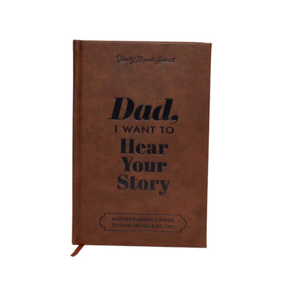 Papa, je veux entendre ton histoire | Livre édition héritage | Plus de 250 questions