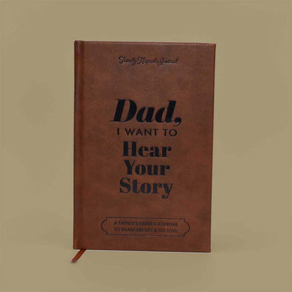 Papa, je veux entendre ton histoire | Livre édition héritage | Plus de 250 questions
