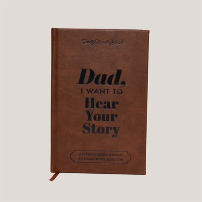 Papa, je veux entendre ton histoire | Livre édition héritage | Plus de 250 questions